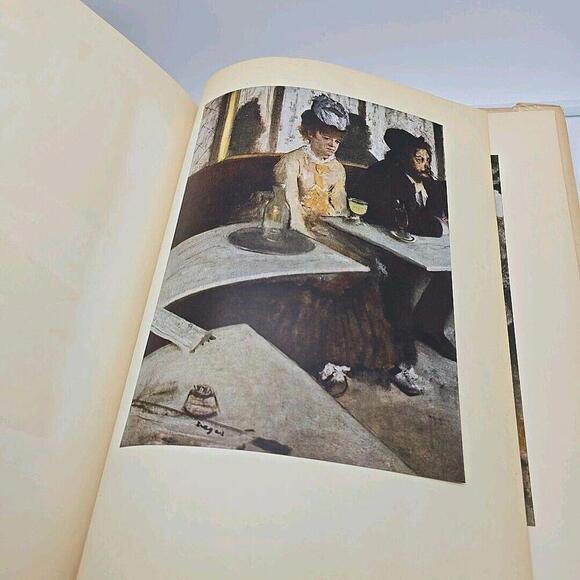 Vintage 1952 Abrams Art Book Degas (1834-1917)‎ 16 Beautiful Full Color Plates - Picture 10 of 16